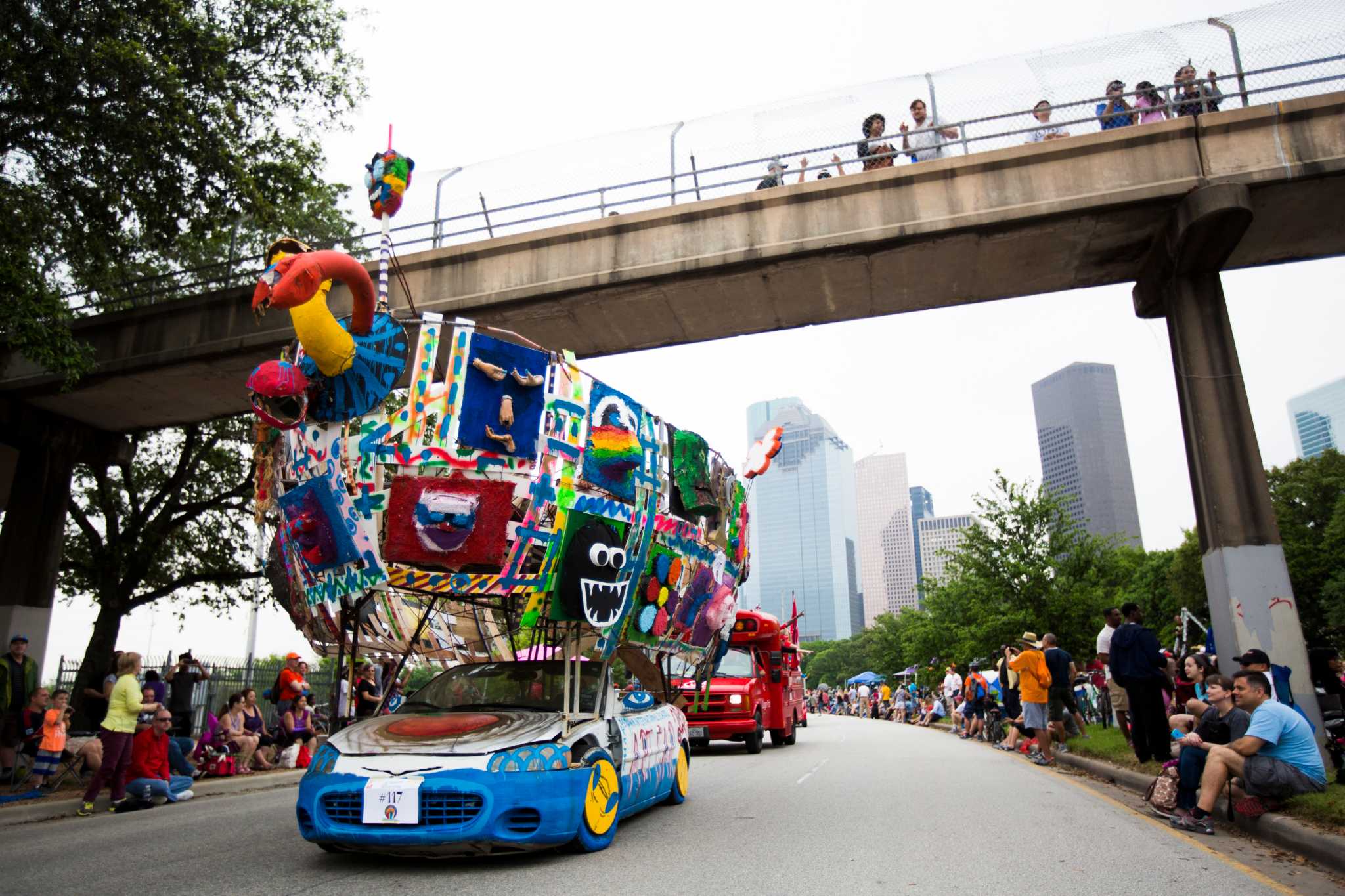Houston's coolness on display at Art Car parade Houston Chronicle