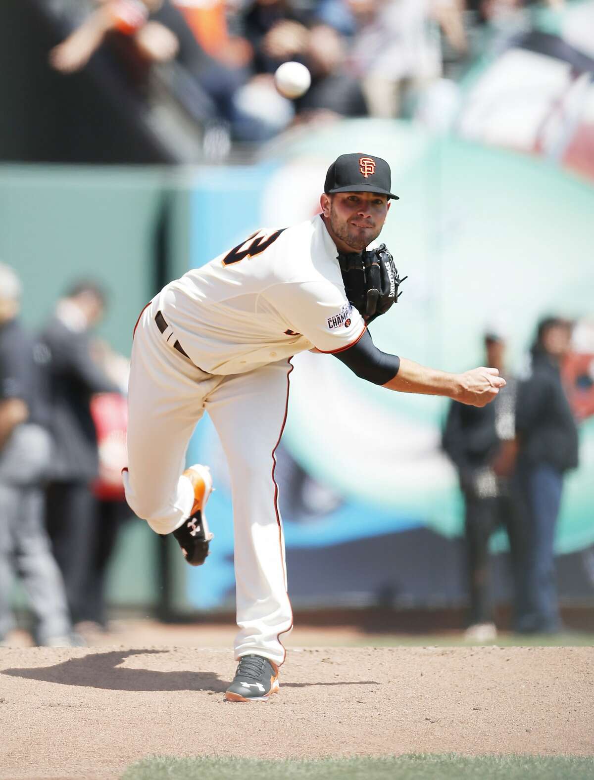 SF Giants' World Series banner delivered by Madison Bumgarner on horseback