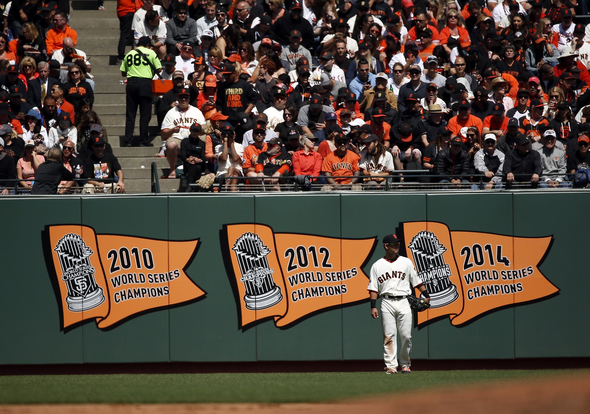 san francisco giants large 2010 World Series champions banner