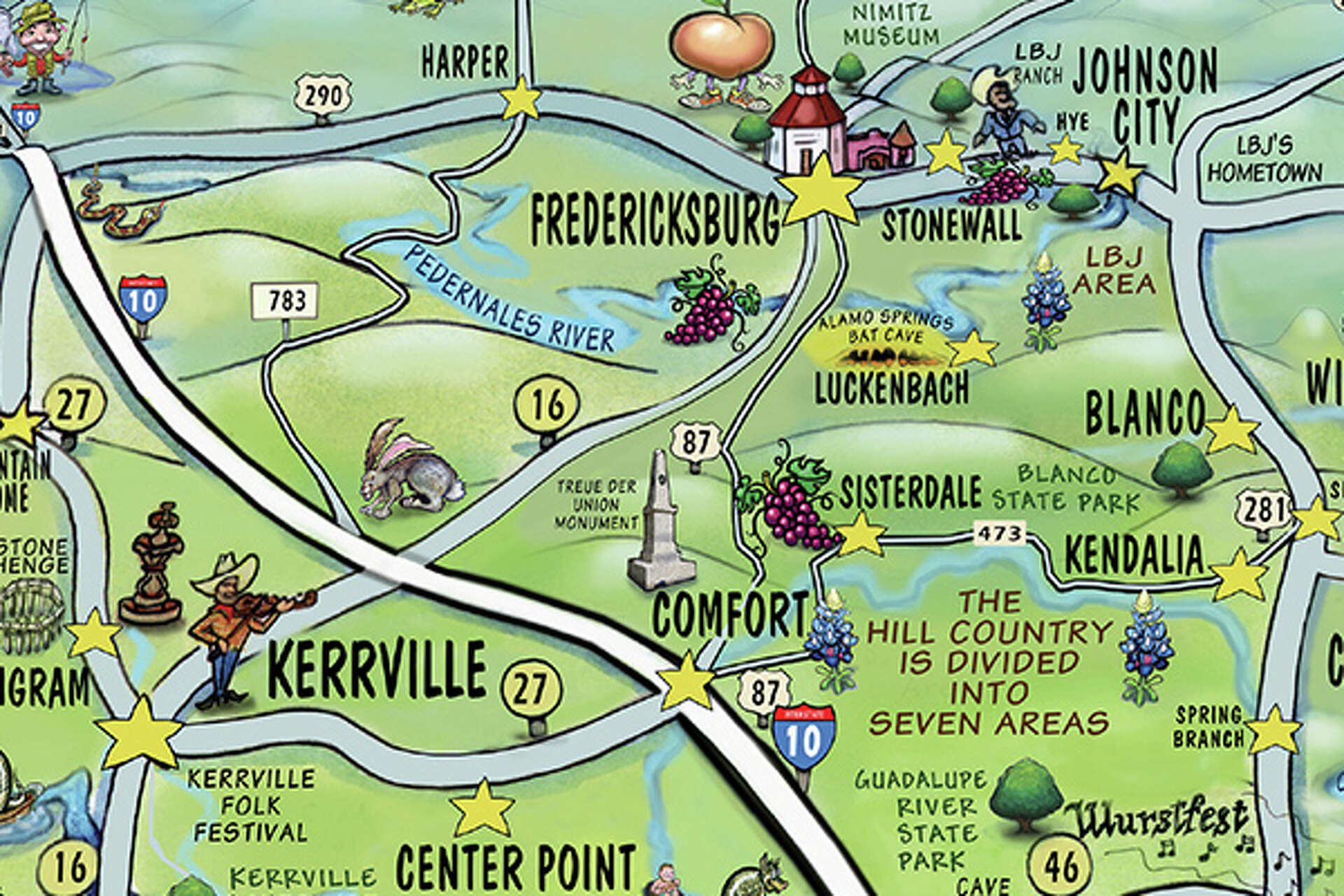 This cool map of the Hill Country - 1920x0