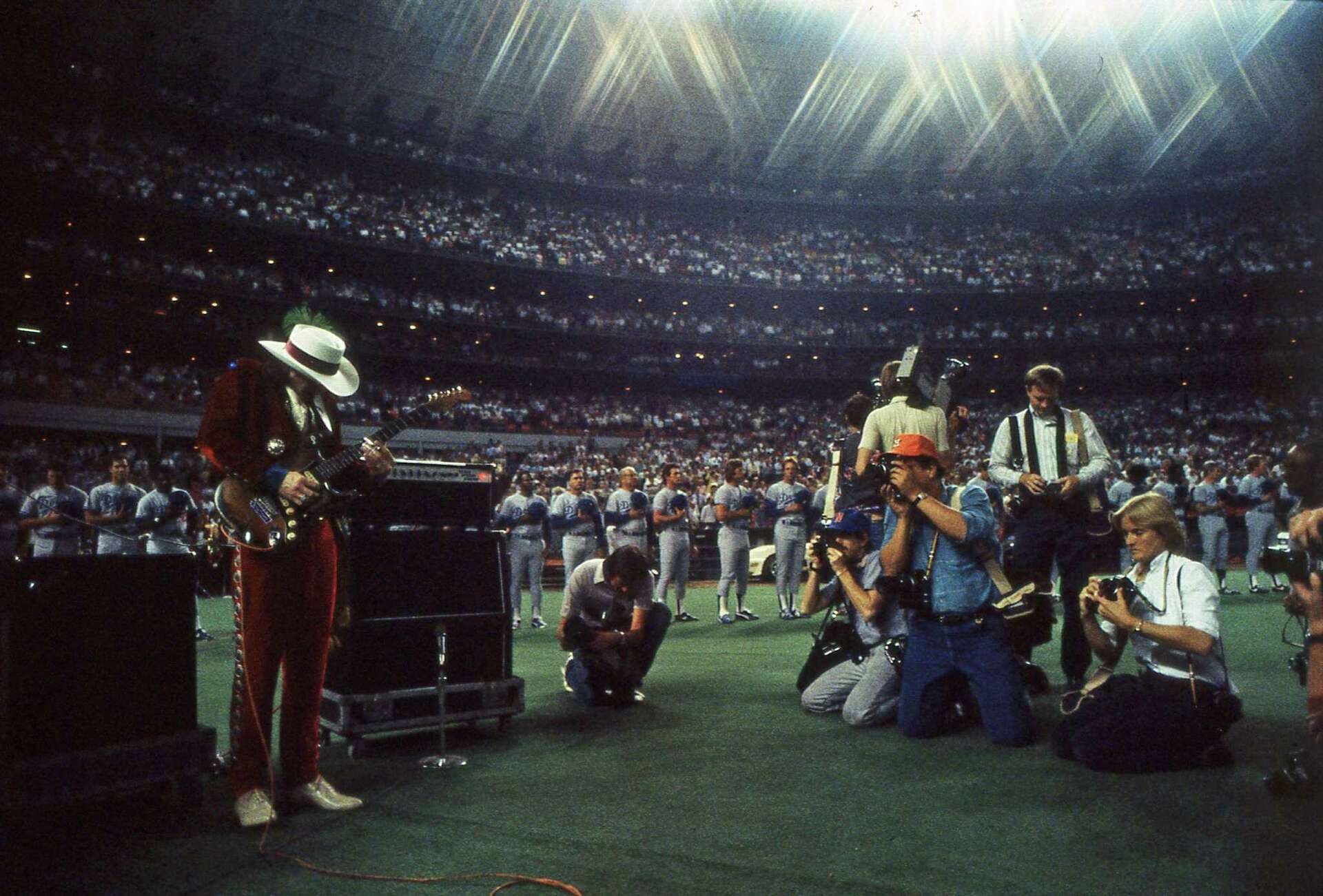 From the archives: Stevie Ray Vaughan at the Astrodome