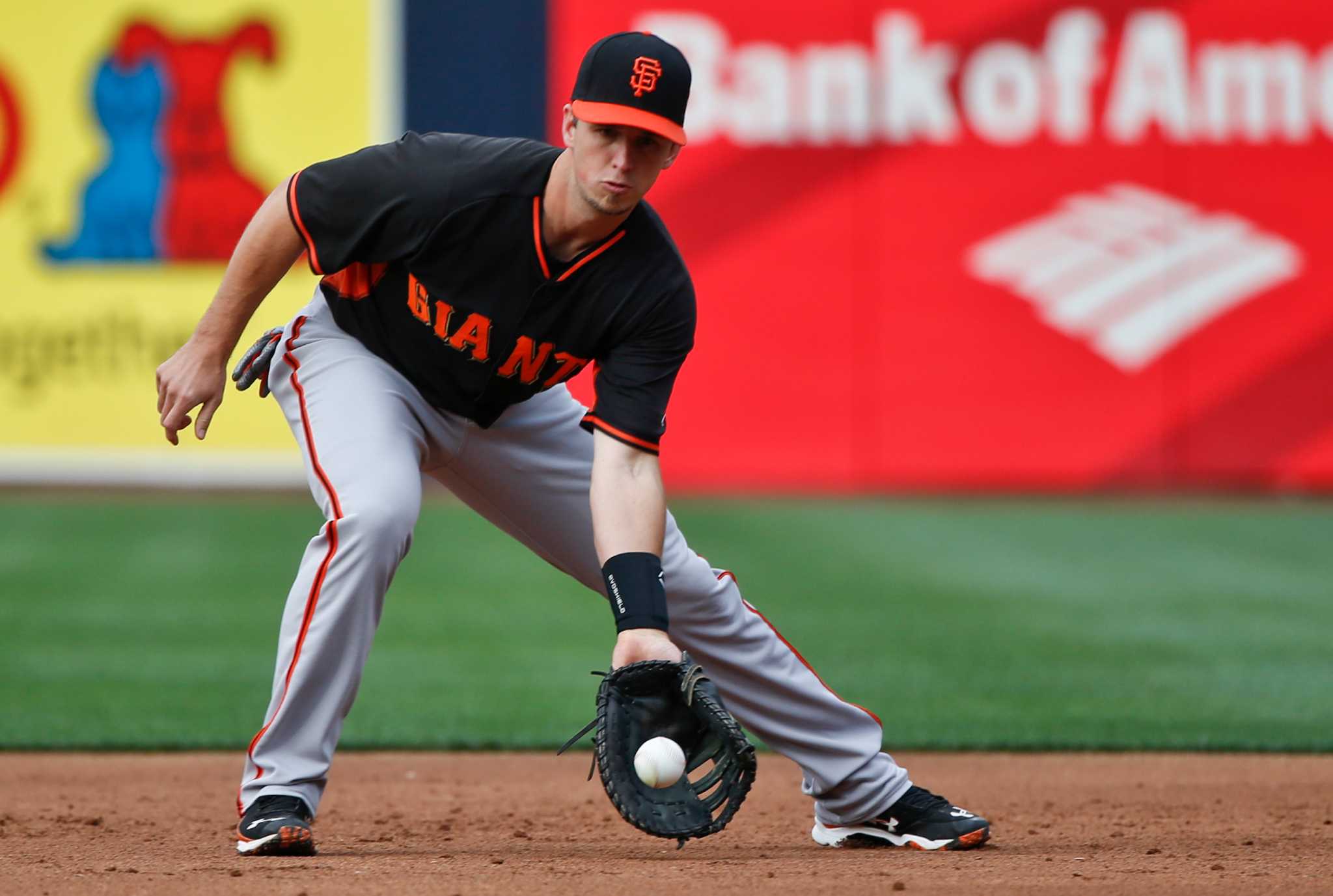 Buster Posey promises to slide feet first after faceplanting into third  base