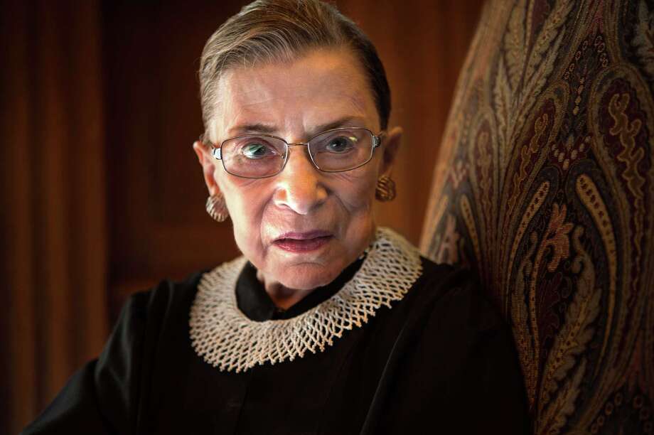 vandals deface ruth bader ginsburg poster in new york city with