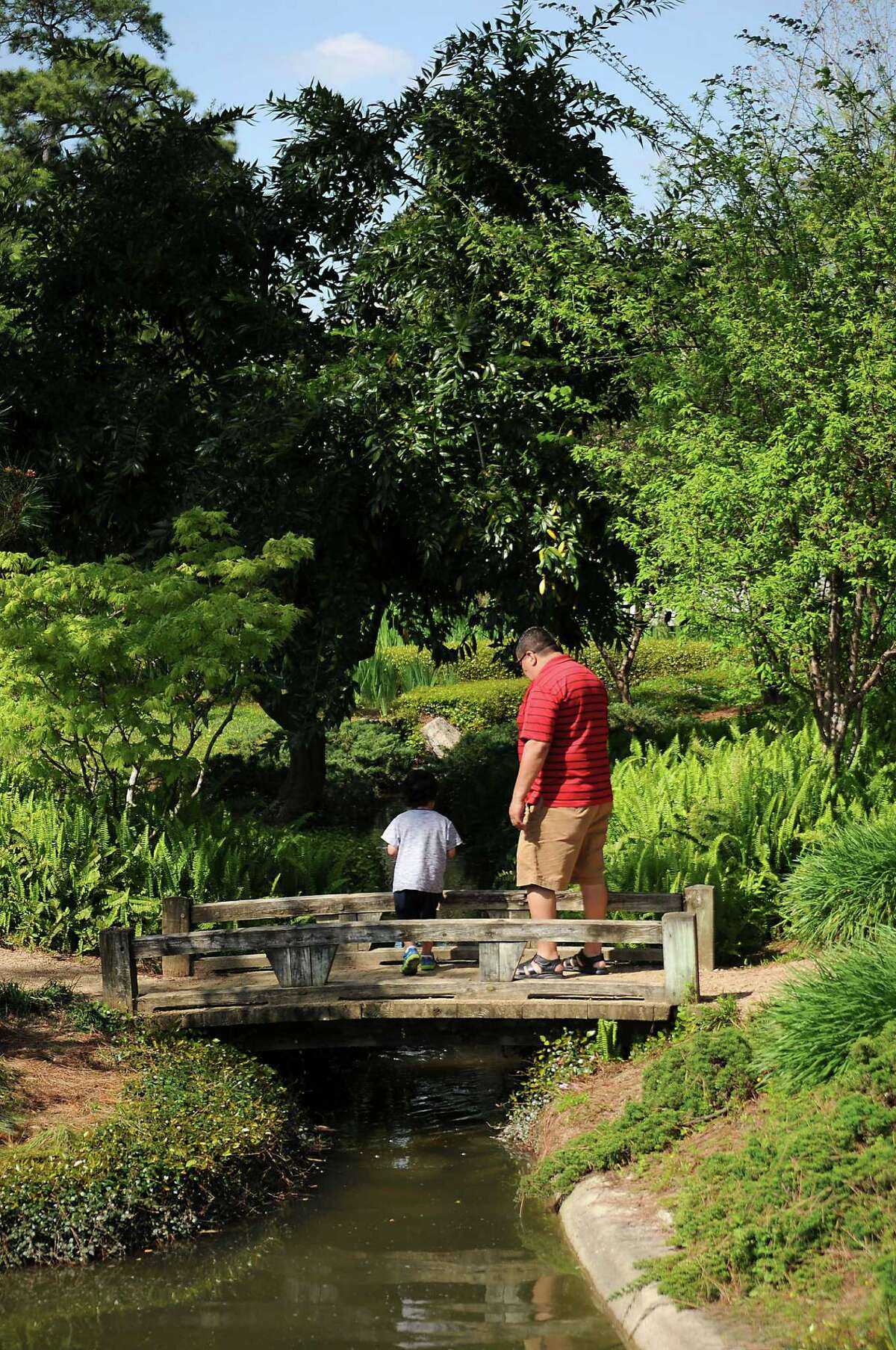 Hermann Park's Japanese Garden serves as city oasis