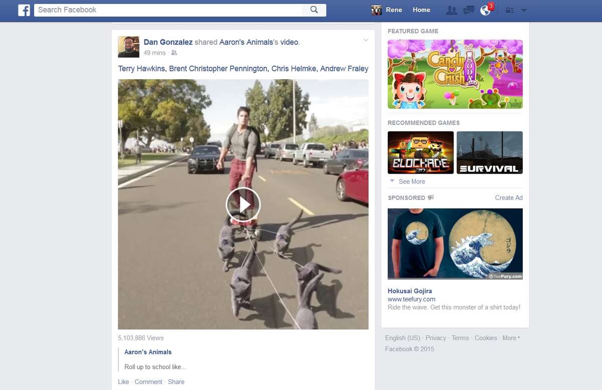 Facebook website screenshot showing a video in a post. The How to Tech tip shows how to turn off video auto-play in Facebook.