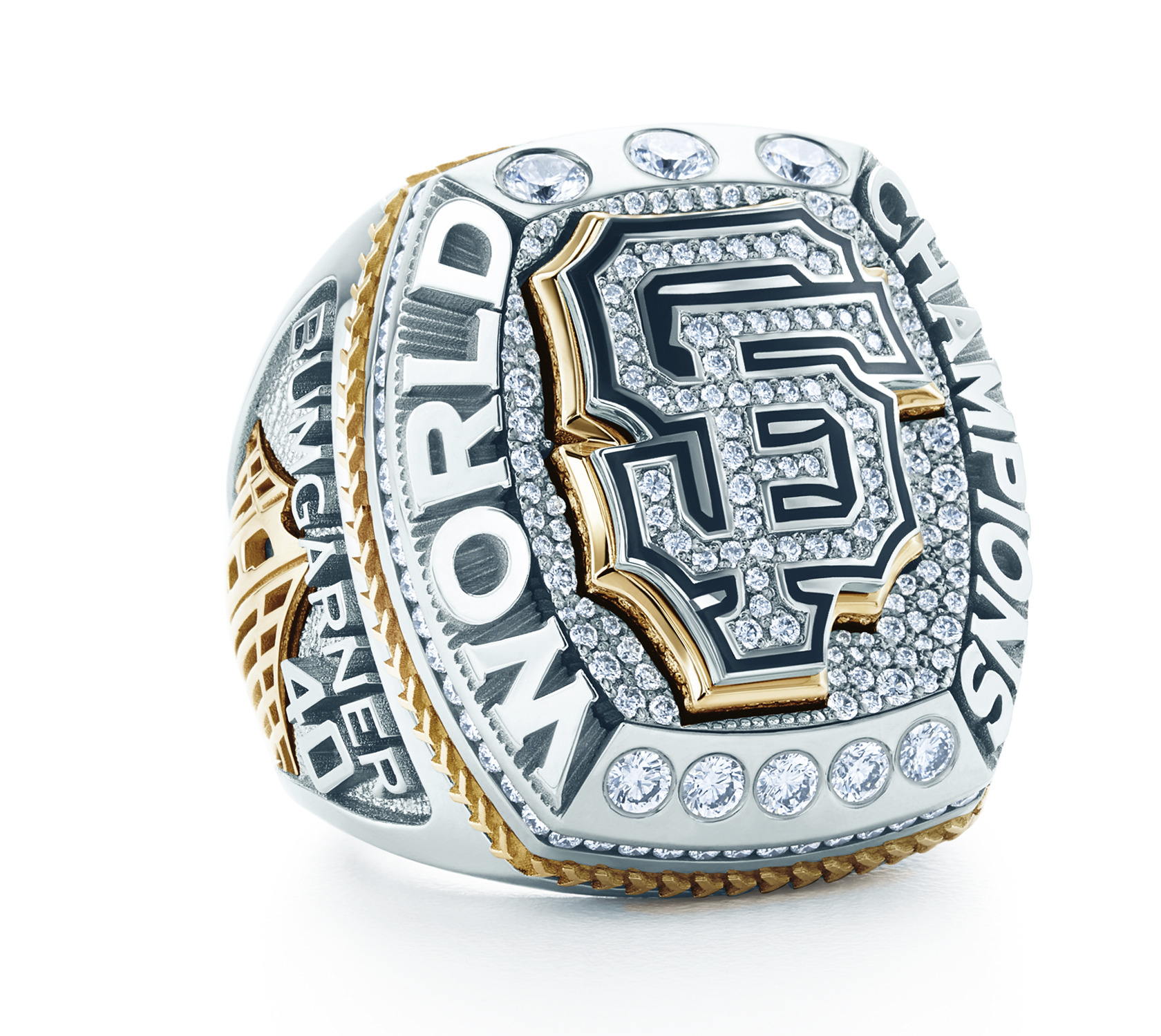 The 2014 World Series championship ring belonging to San Francisco