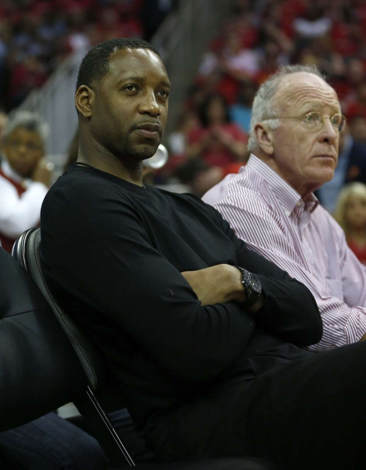 Former Rockets star Tracy McGrady will be joining the media contingent as an NBA analyst for ESPN. Click through the gallery to see photos of McGrady through the years.