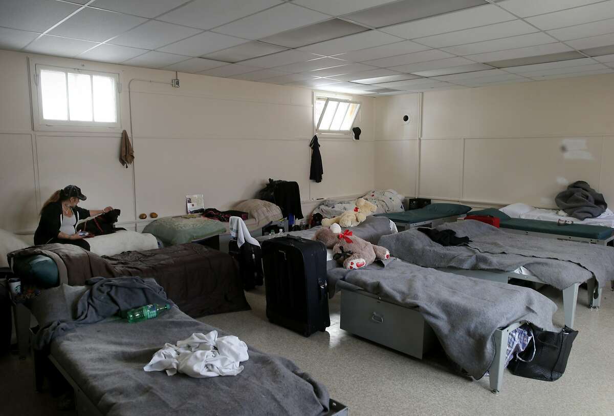 S.F. mayor watches as homeless break camp for new center