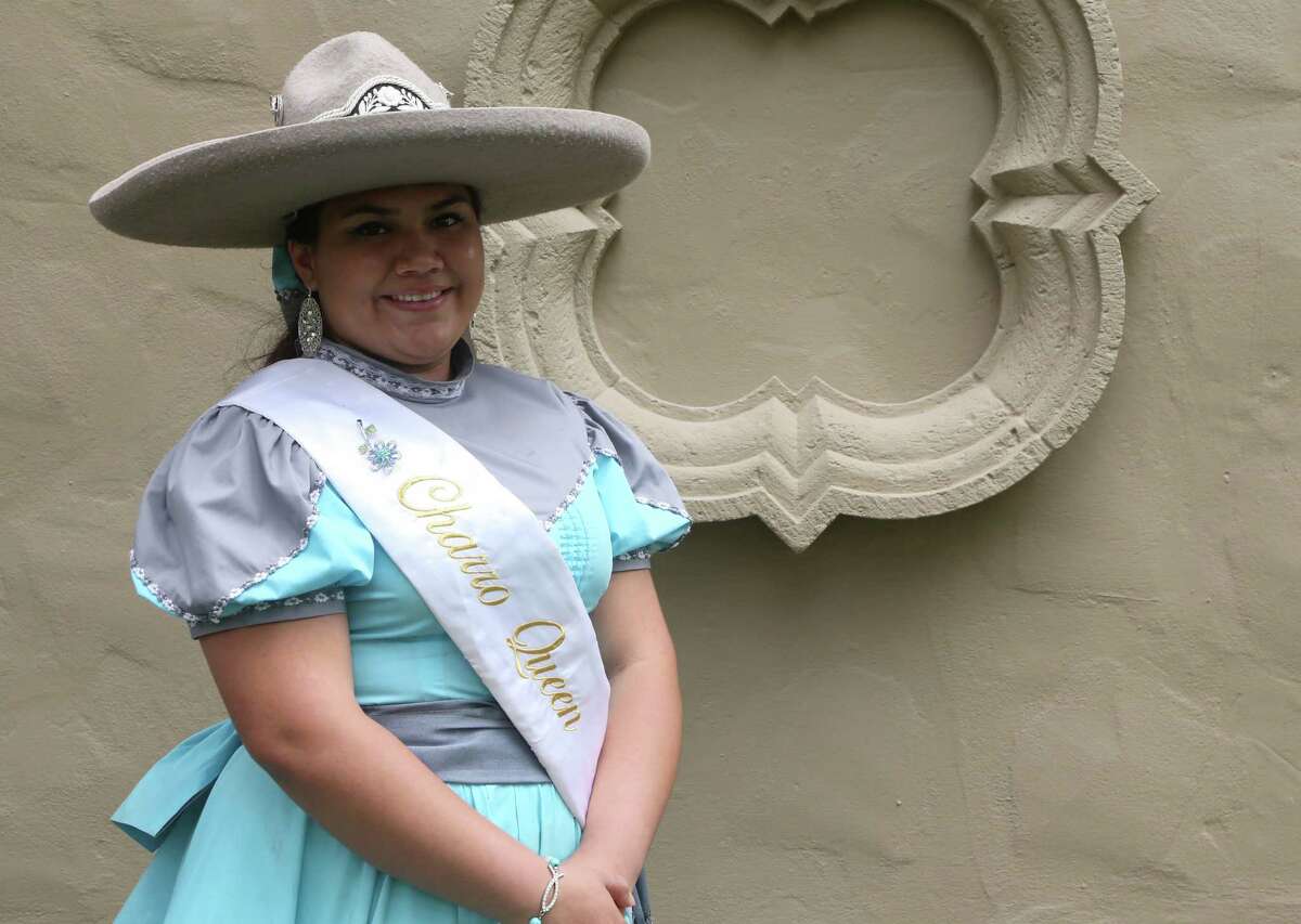 Fiesta’s 2015 Charro Queen Yazmin Bernal represents Asociación de Charros de San Antonio.