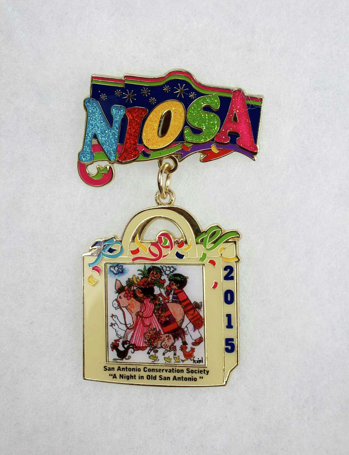 The colorful history of Fiesta medals