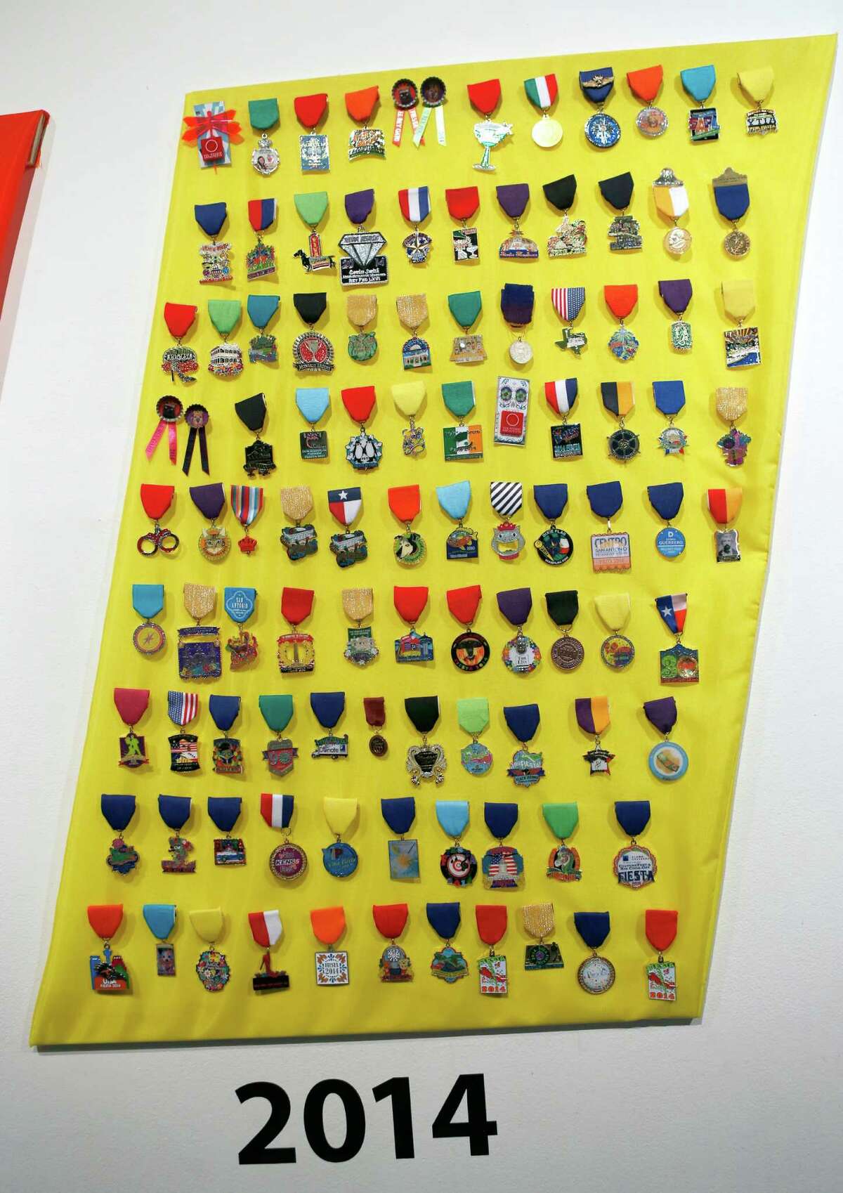 The colorful history of Fiesta medals