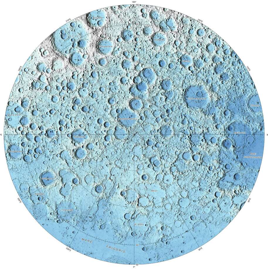 High Resolution Moon Map 4424