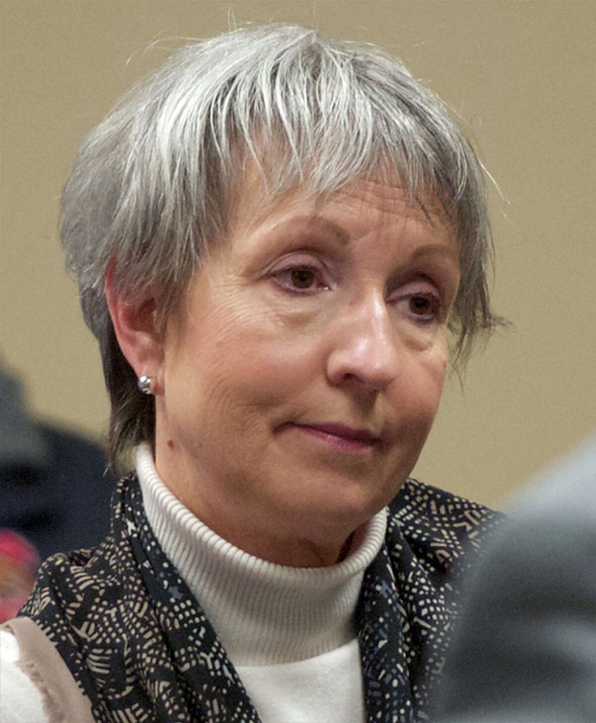 Jane Miller is no longer welcome in the local Republican Party in Brookfield, but her husband Larry will be allowed to stay after the town GOP registrar and Republican committee chair ruling in their party discipline case.