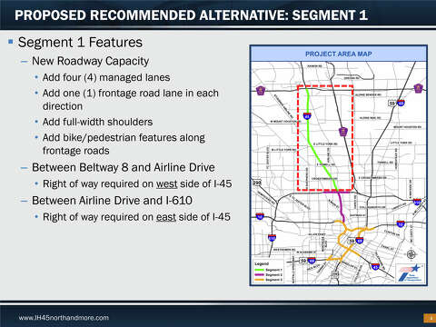 TxDOT releases 3D video of I-45/North Houston highway improvement plan