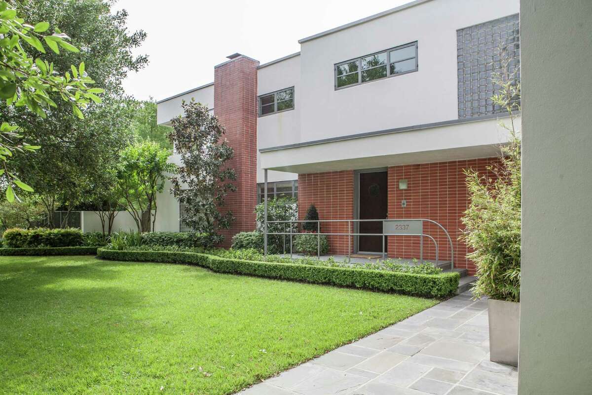 The L.D. Allen home on Blue Bonnet Boulevard, an art deco home finished in 1937, is part of this year's Preservation Houston Good Brick tour.