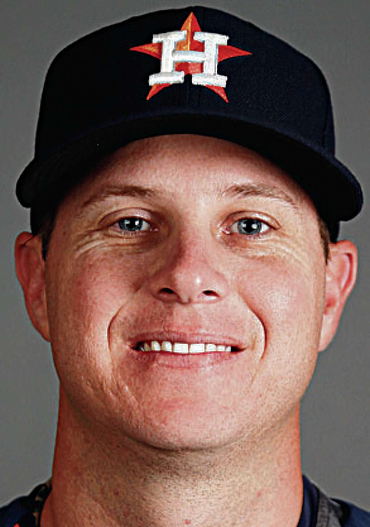 Houston Astros starting pitcher Brad Peacock photographed during Houston Astros spring training at the Osceola County facility, Thursday, Feb. 26, 2015, in Kissimmee. ( Karen Warren / Houston Chronicle )