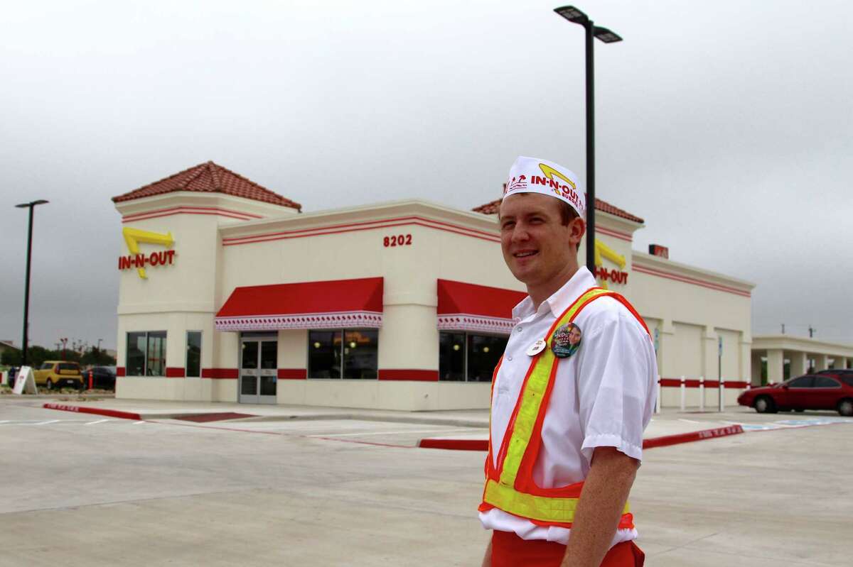 In-N-Out Burger opened the doors to its Windcrest location Thursday, April 23, 2015, making it the second to open in the San Antonio area.