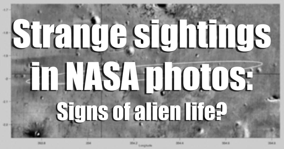 UFO believers say there is more to these NASA images than the space agency wants the public to know.