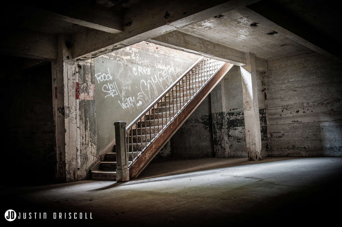 Photographer Justin Driscoll captured scenes from the abandoned Birdsong Peanut Factory before its redevelopment into lofts.