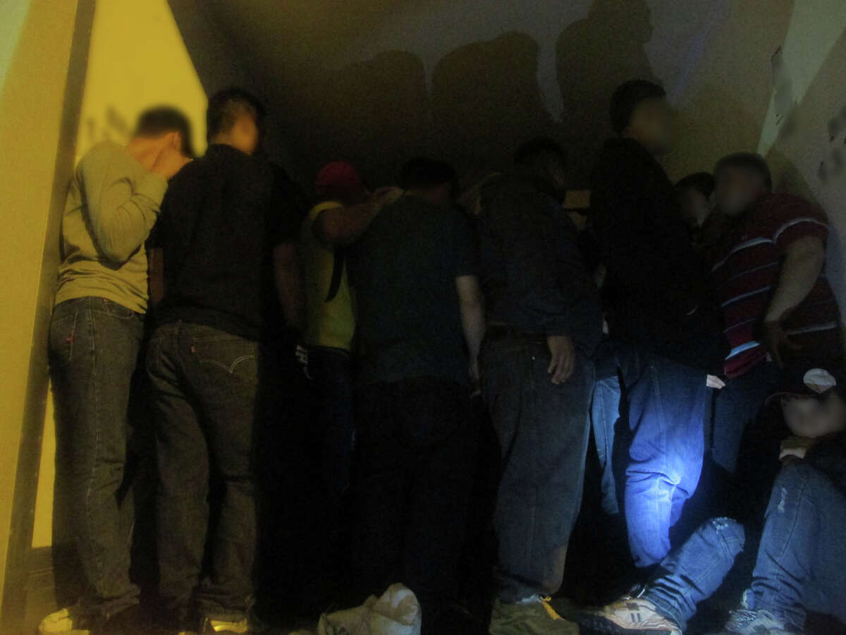 Border Patrol agents at the Falfurrias Station on U.S. Highway 281 North found 38 undocumented persons locked inside of a tractor trailer just after midnight on Friday morning.