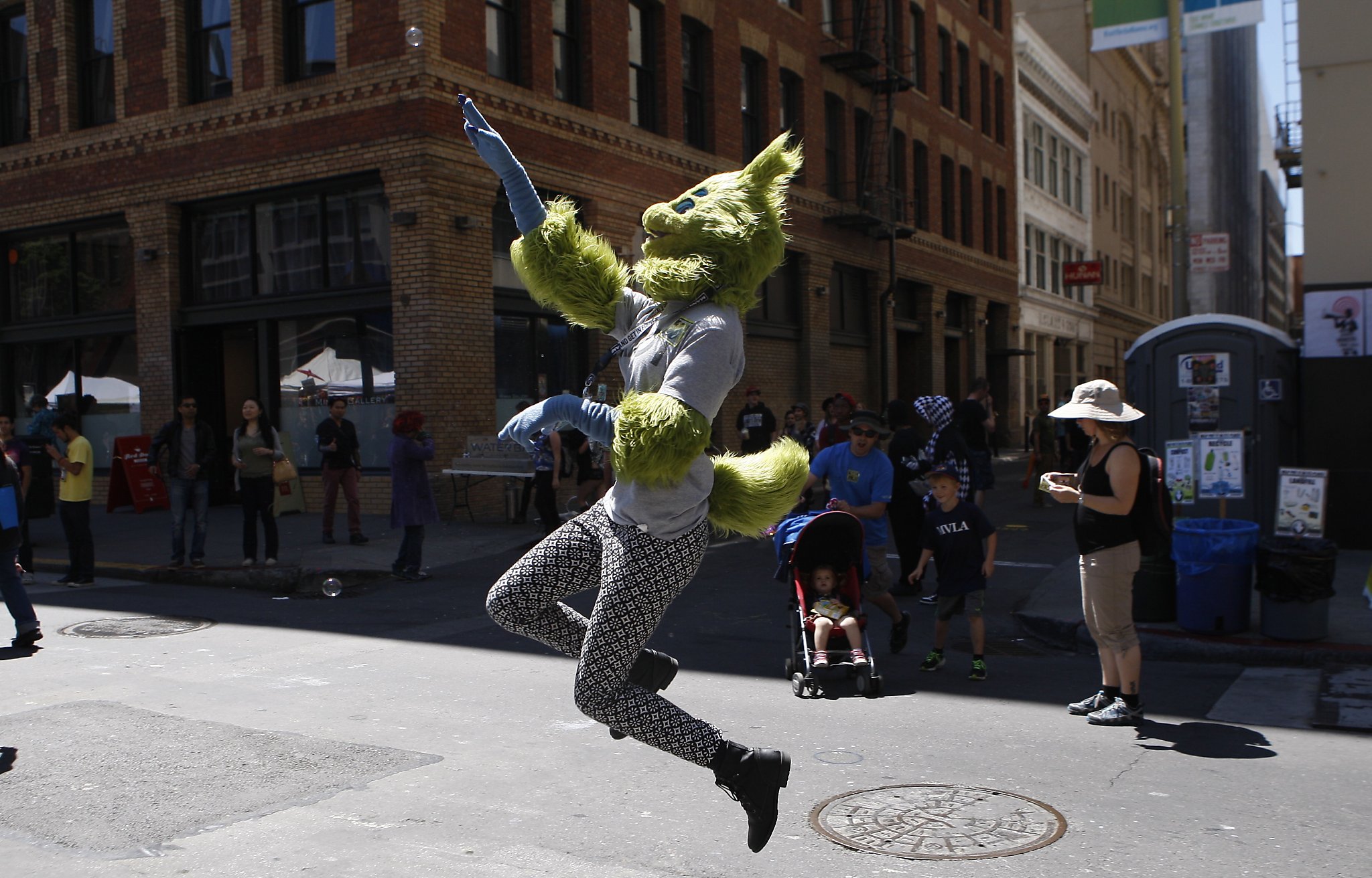 How weird is it? Very, at this year’s How Weird Street Faire