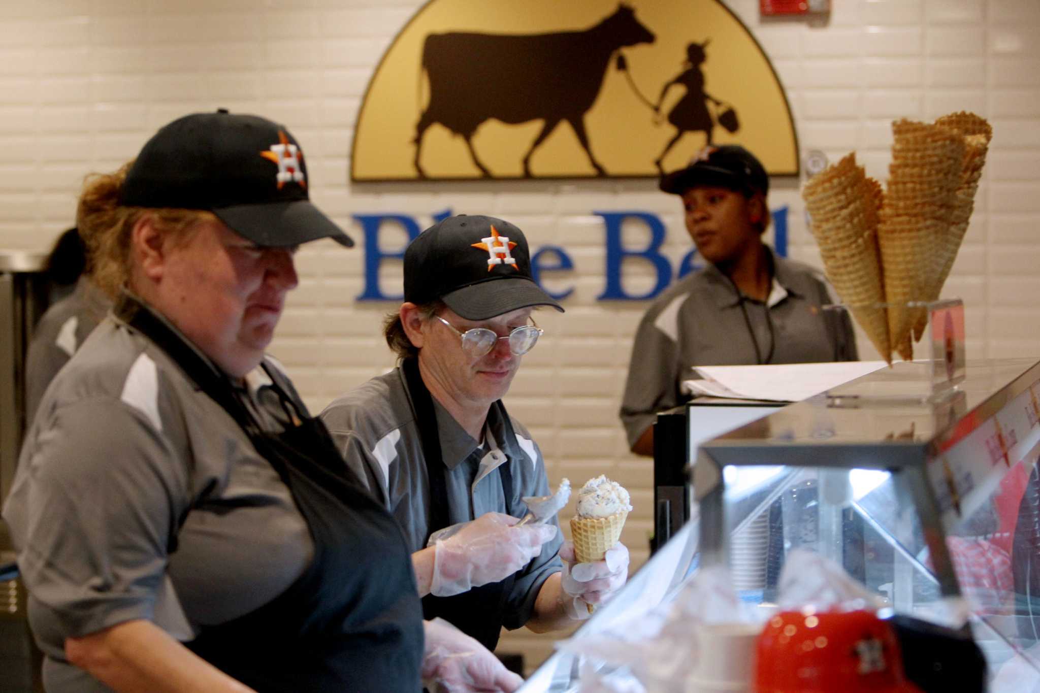 blue bell ice cream hat