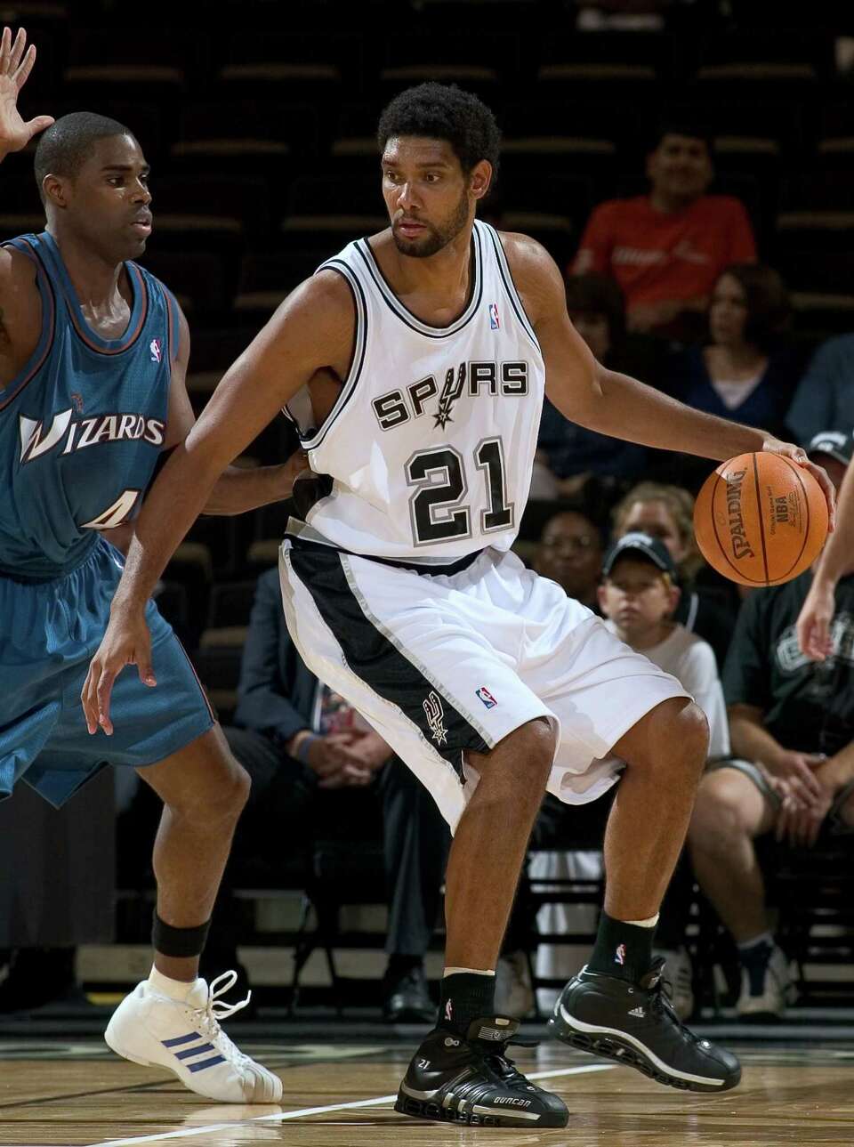 Tim Duncan s career by the shoes