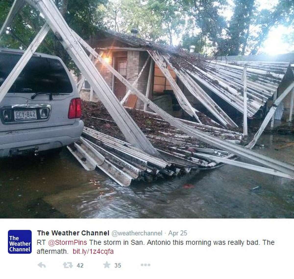 USAA More than 2,000 property, auto claims in Bexar County as result