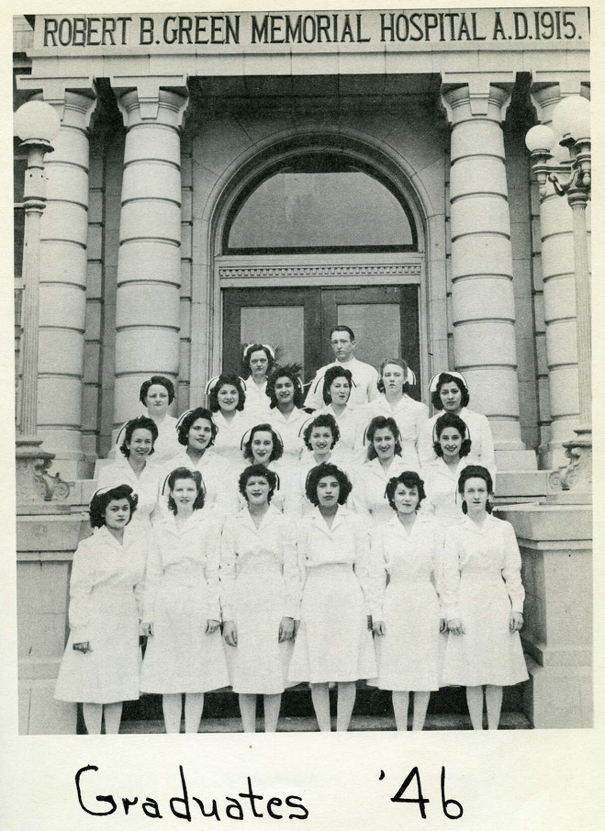 Hospital all when it opened in 1917
