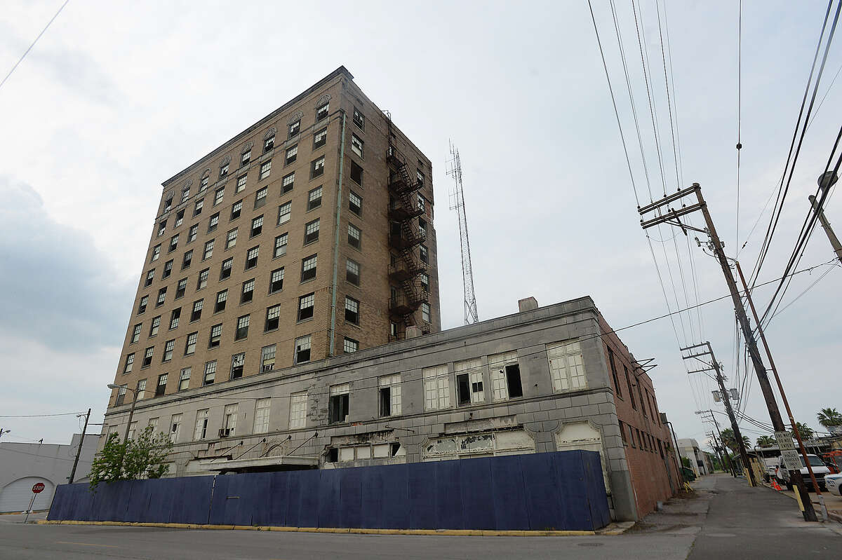 The price tag to implode Port Arthur's abandoned Hotel Sabine is estimated at $1 million. A City Council member has proposed luring a filmmaker to town to blow up all the neglected and falling-down buildings the city can't afford to demolish.