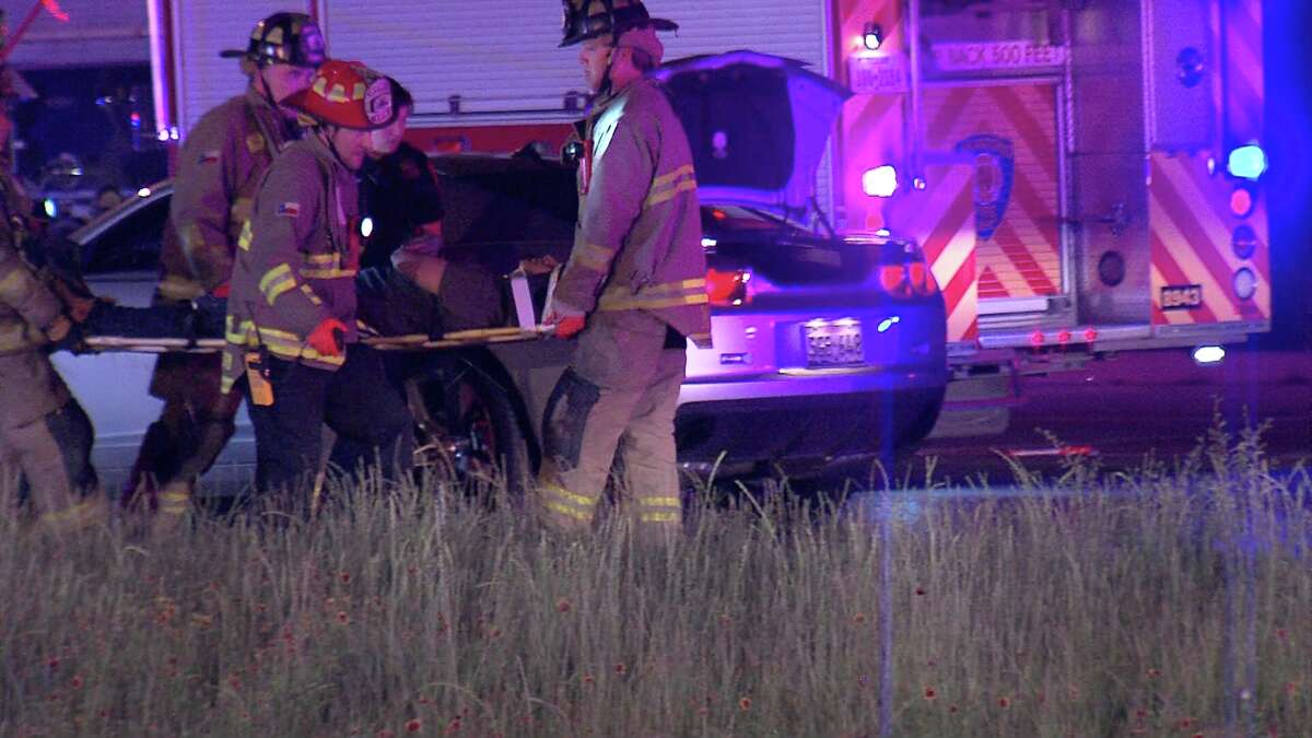 Two men died in a head-on collision Monday night on the North Side.