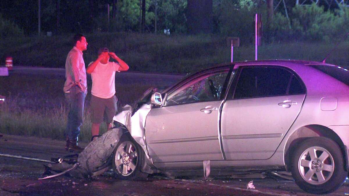Teen, 20yearold identified in San Antonio crash that split car in half