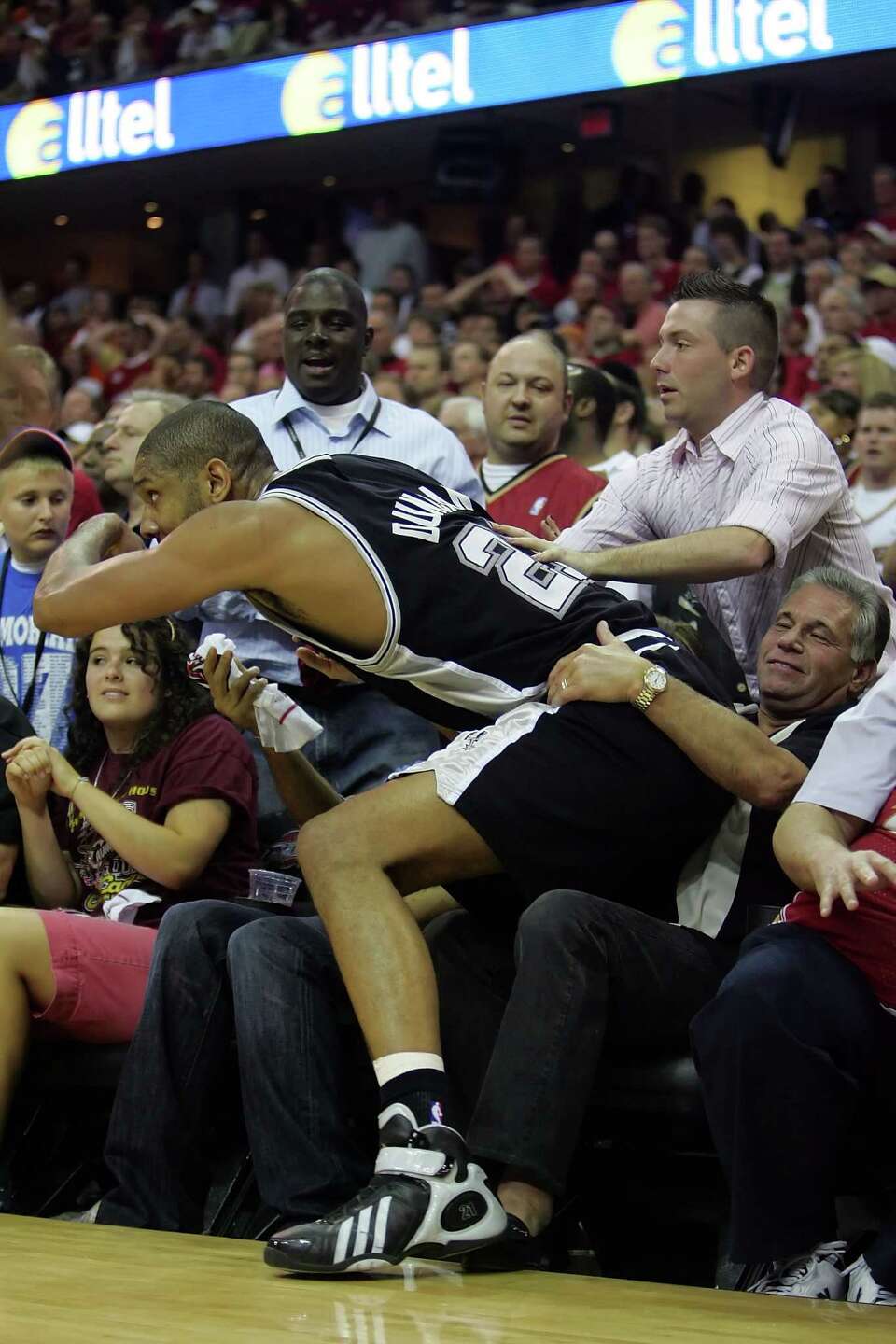 Tim Duncan's career by the shoes Tim Duncan's career by the shoes