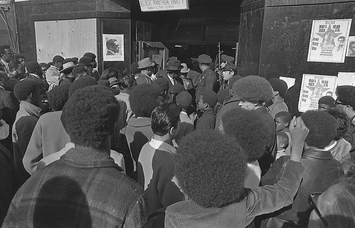 San Francisco Police raid Black Panthers in the Fillmore District April 28, 1969