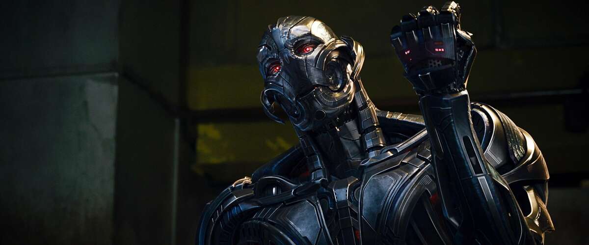 Ultron Prime (voiced by James Spader) in "Avengers: Age of Ultron." (Photo courtesy Marvel/TNS)