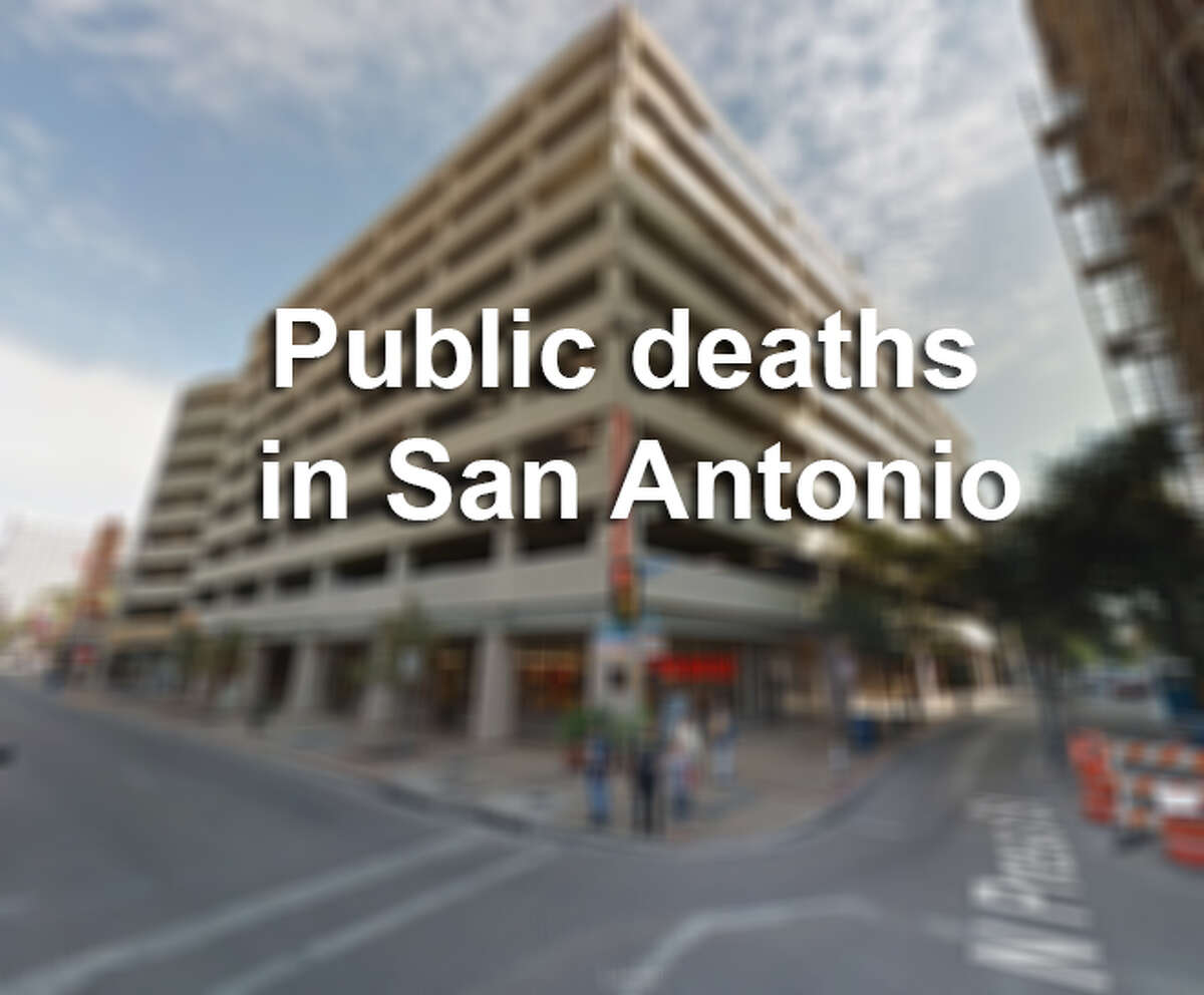 Public deaths in San Antonio