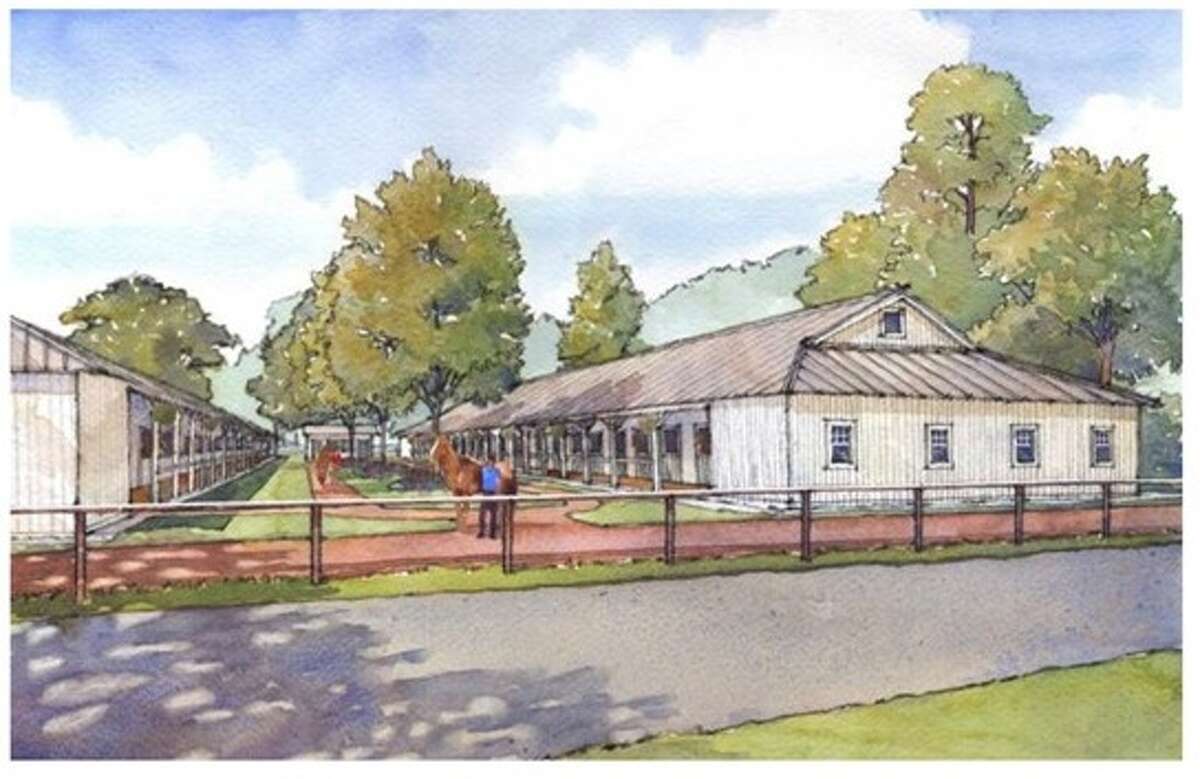 The proposed renovations on the barns that New York Racing Assocation wants to build at Saratoga Race Course. The proposal is part of one of the largest construction project undertaken at the track in recent memory. (Courtesy: New York Racing Assocation)
