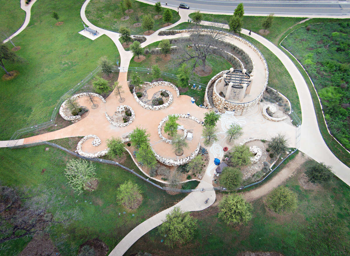 Stunning drone photos of San Antonio parks
