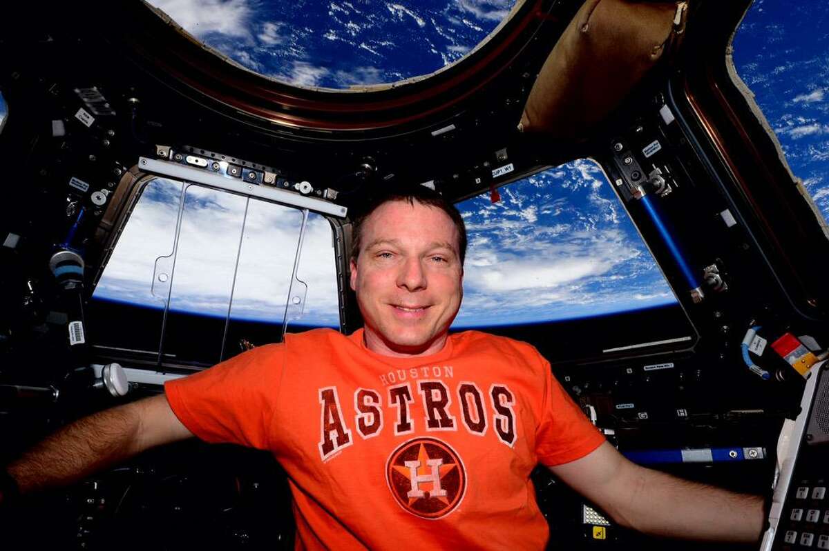 An astronaut's perspective on Astros' City Connect Jersey