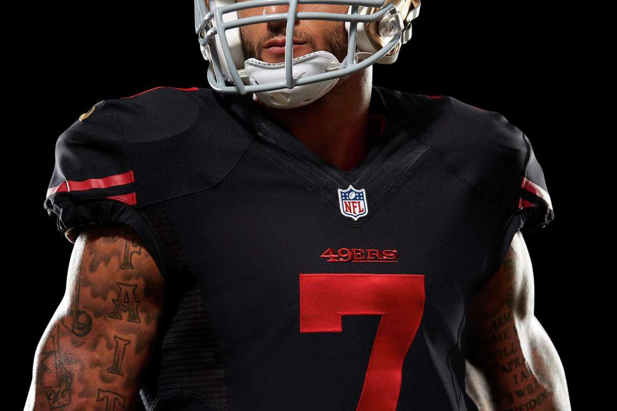 49ers unveil new alternate uniforms to players  Nfl uniforms, 49ers  football, Football helmets