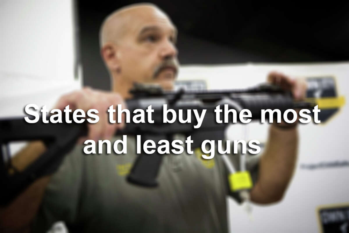 See which states buy the most and least guns. Are you surprised?