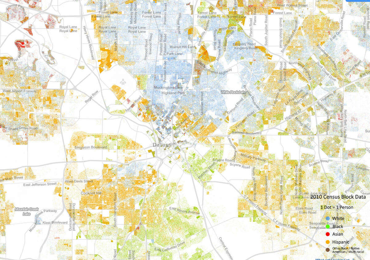 Segregation and diversity in the largest Texas and US cities