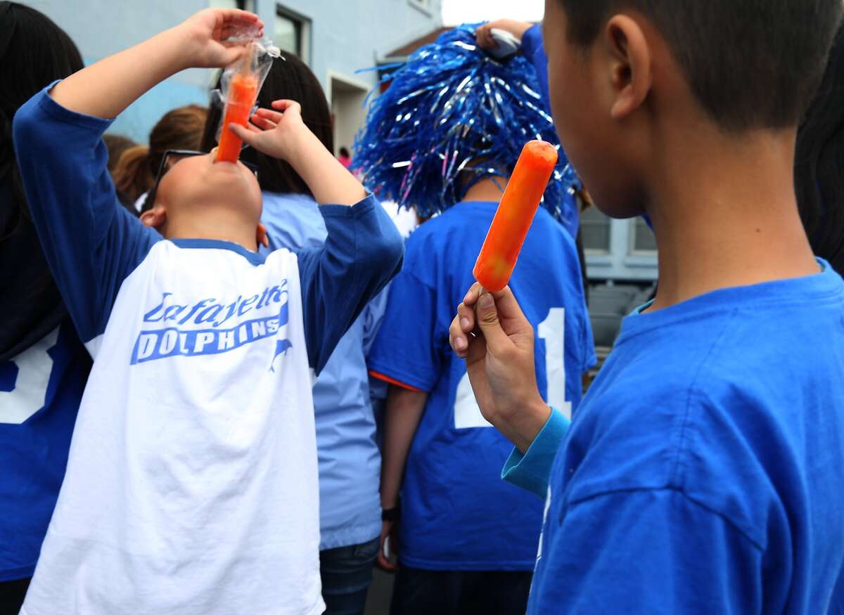 Popsicles prized more than victory in elementary kickball league