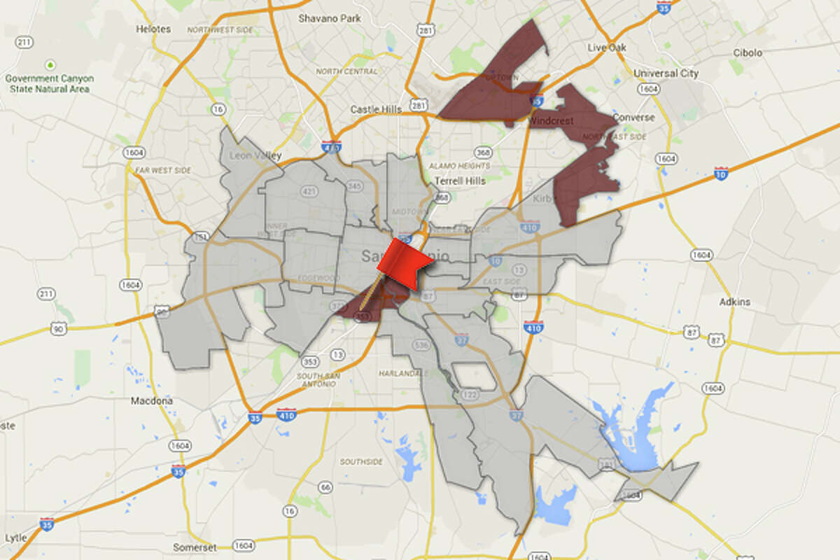 San Antonio ZIP codes with highest juvenile probation rates