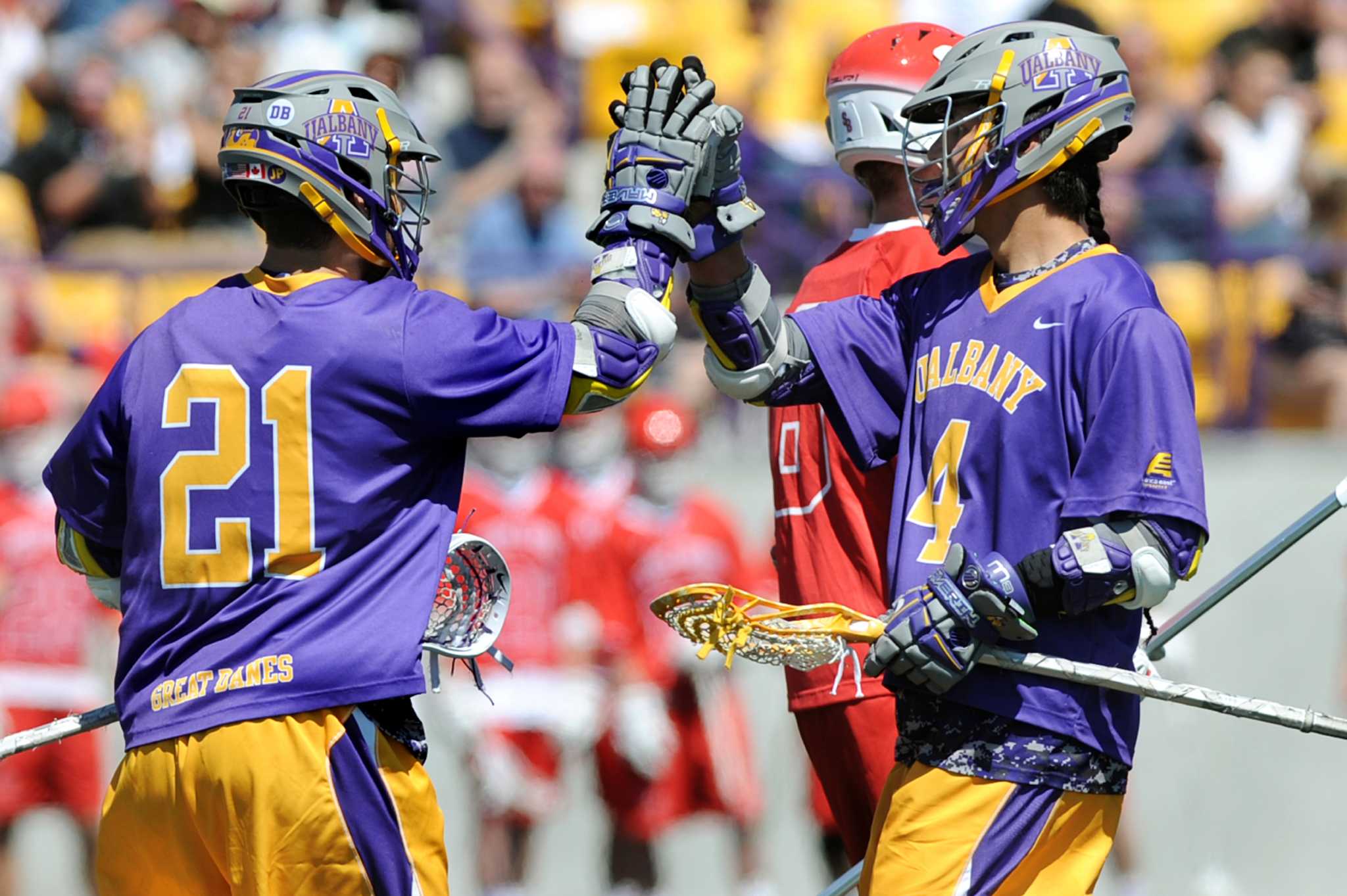 UAlbany lacrosse ready to take giant stage Times Union