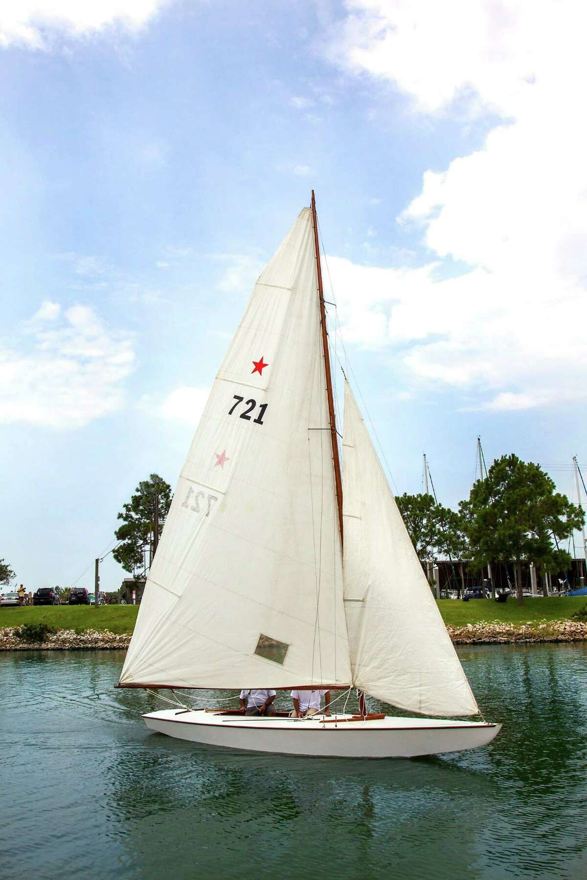A Star Class Sailboat, the Flash II, was formerly owned by John F. Kennedy and his older brother Joseph.