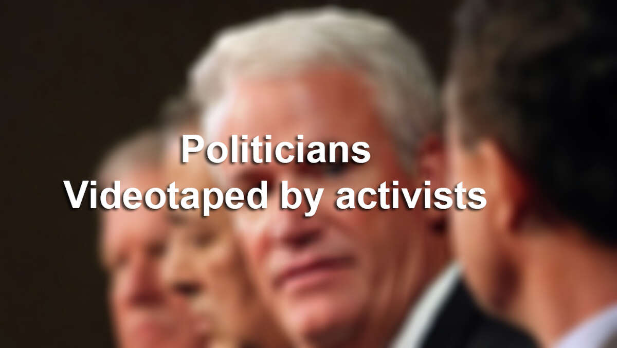These Texas politicians say they have been secretly videotaped by activists.