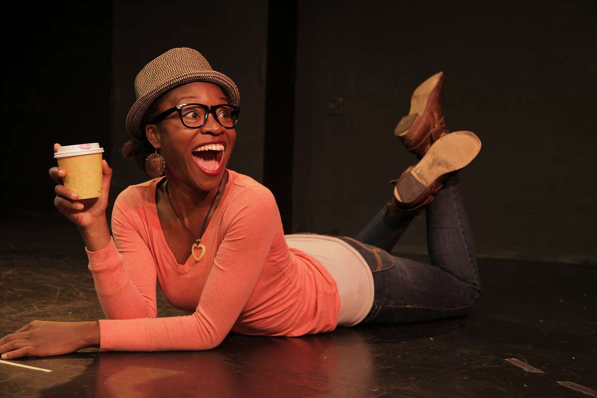 Echo Brown performs in her solo show "Black Virgins Are Not For Hipsters" at the Marsh