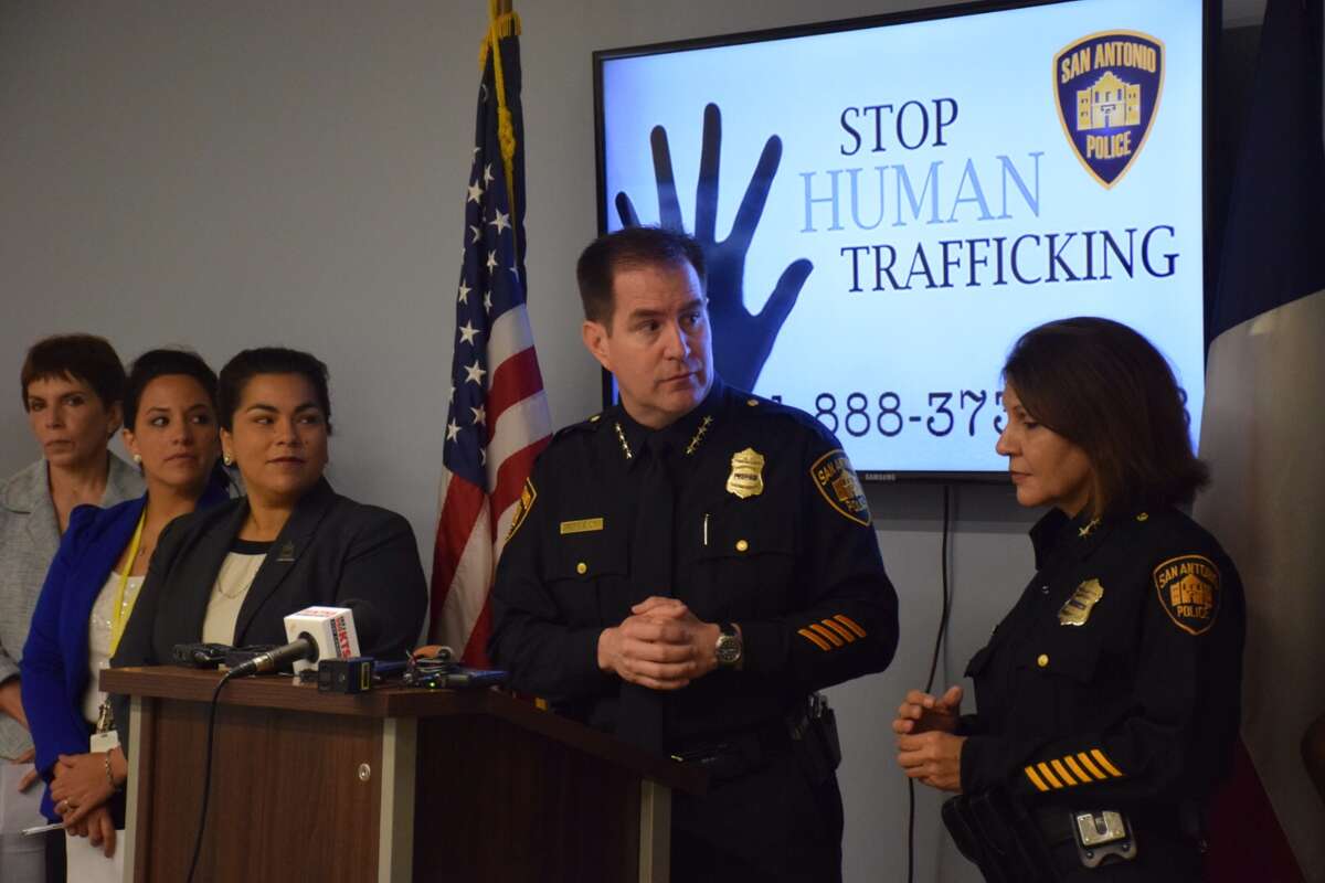 The San Antonio Police Department unveiled a new campaign Wednesday aimed at raising awareness for human trafficking.