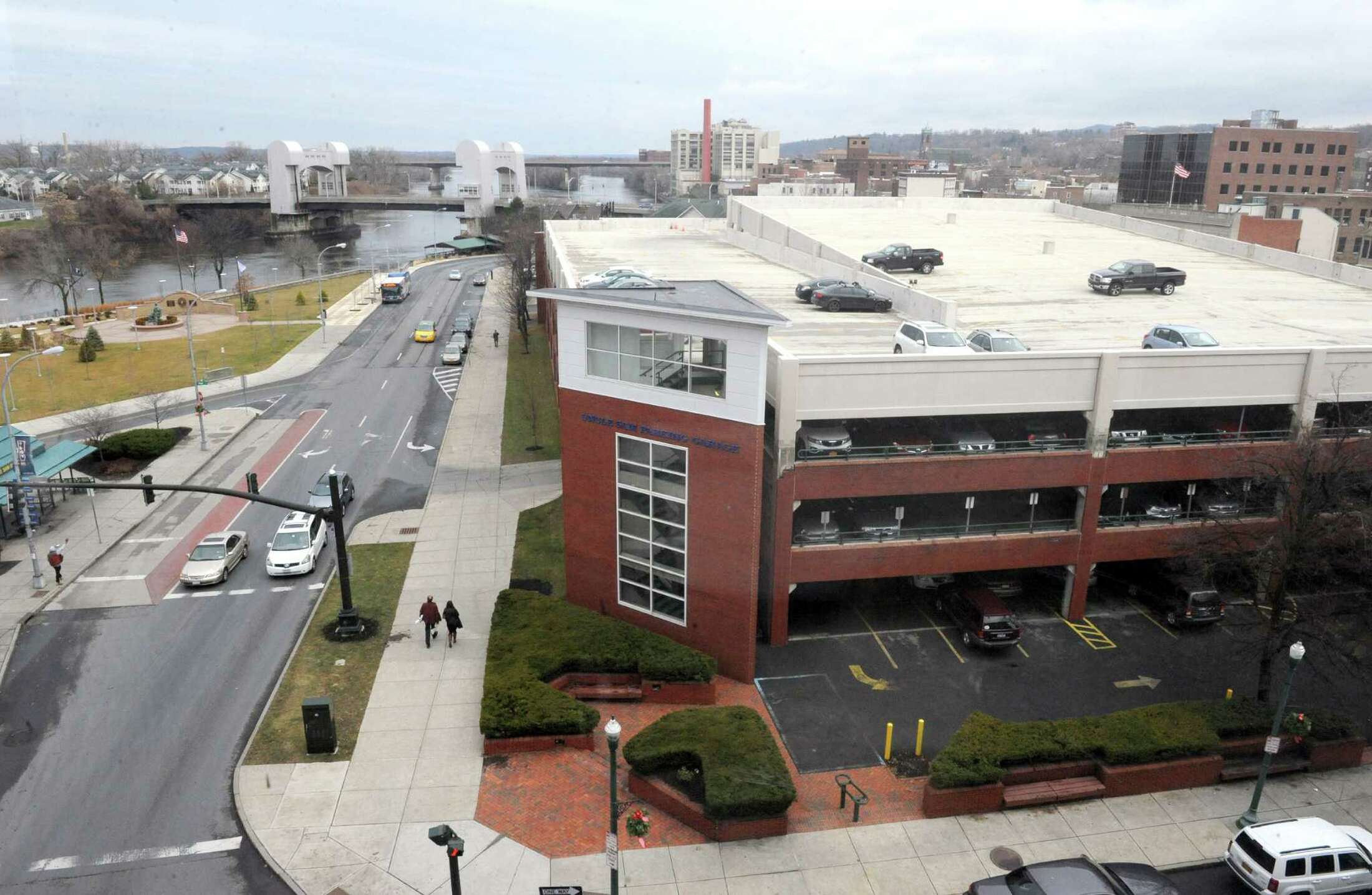 Frear Building, Atrium and Uncle Sam parking lot in Troy are for sale